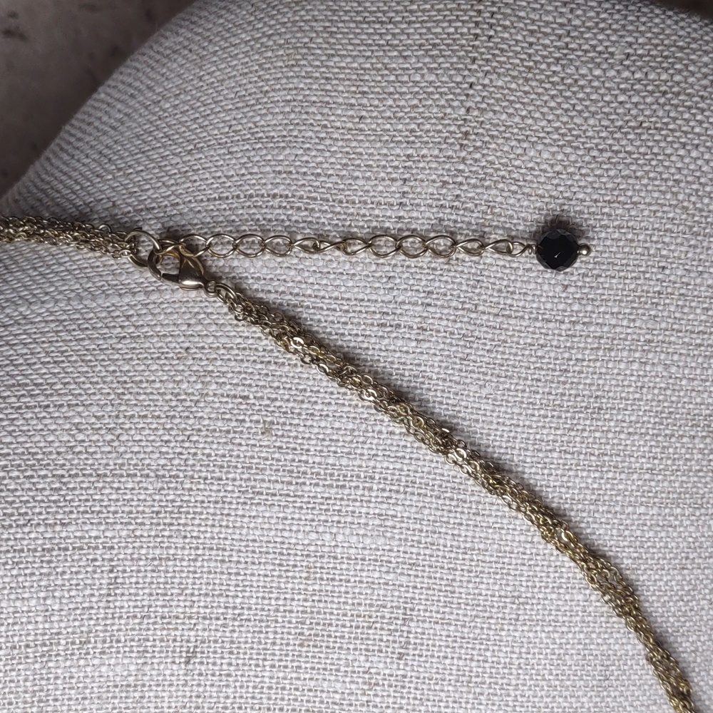 4pc Bundle Assorted Goldtone Necklaces - image 6